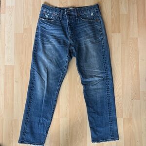 Madewell classic straight jean